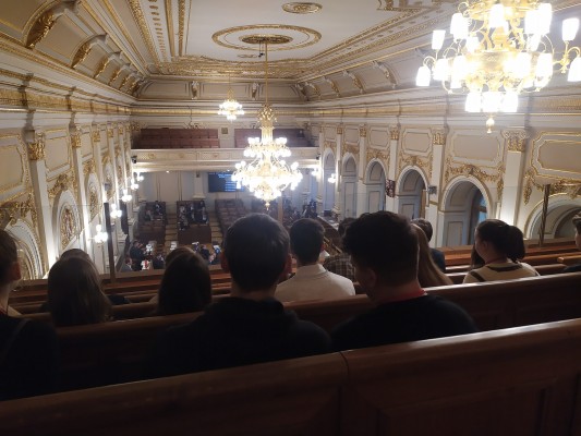 Studentský parlament na návštěvě v Poslanecké sněmovně