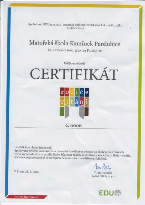 Rodiče vítáni