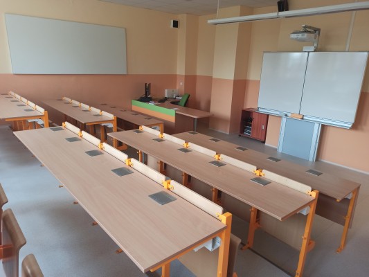 Moderně vybavená posluchárna