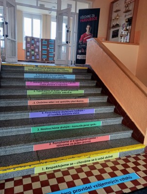 Vnitřní vstupní schodiště