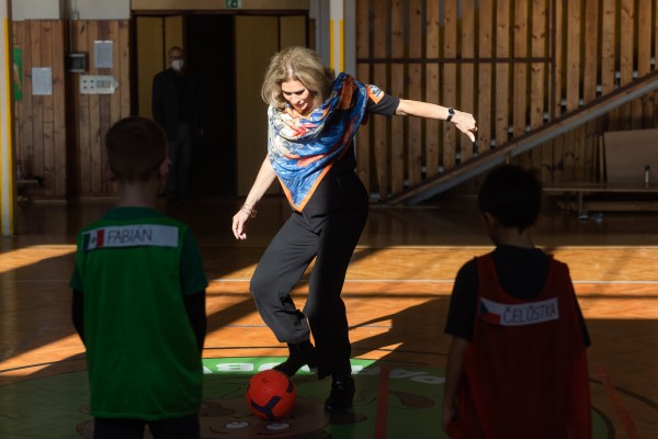 Děti ze ZŠ Erno Košťála si užily den s mexickou velvyslankyní, Foto: Tomáš Kubelka