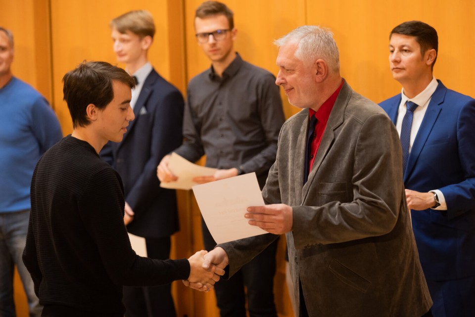 Radnice ocenila další nadané žáky a studenty