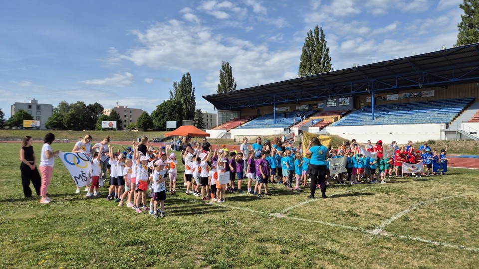 Malí sportovci z celého kraje poměřili síly na pardubické Dukle