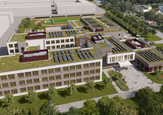 Z části kasáren škola. Pardubice rozjíždí jednu z největších investic do školství