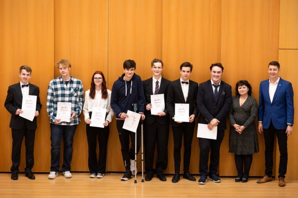 Město ocenilo své nejúspěšnější žáky a studenty
