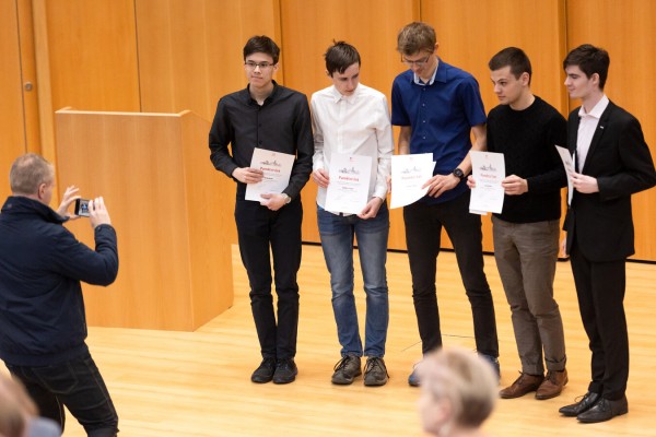 Město ocenilo své nejúspěšnější žáky a studenty