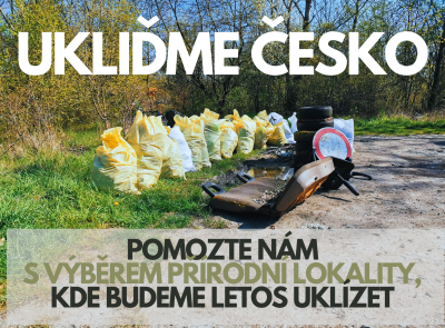 Radnice se opět zapojí do akce Ukliďme Česko, občany vyzývá k výběru lokality