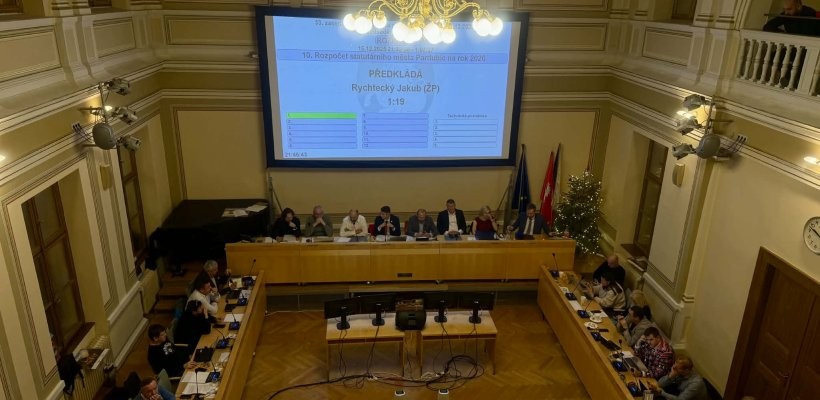 Pardubice mají schválený rekordní rozpočet a investice pro rok 2026